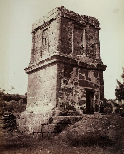 Grobowiec Theron, Dolina Świątyń, Agrigento autorstwa Giorgio Sommer