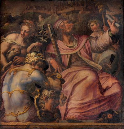Alegoria Certaldo, 1563-1565 autorstwa Giorgio Vasari