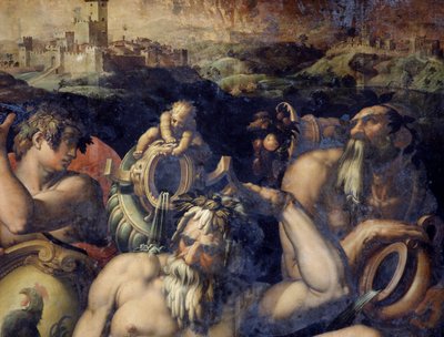 Alegoria regionu Chianti we Włoszech autorstwa Giorgio Vasari