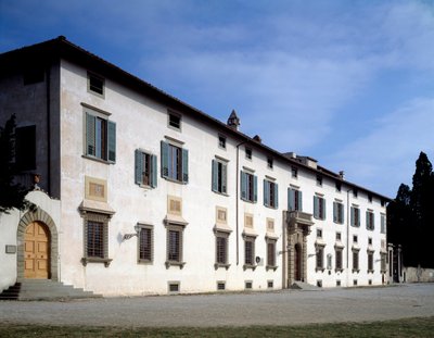 Fasada Willi Medicea w Castello, ok. 1538 autorstwa Giorgio Vasari