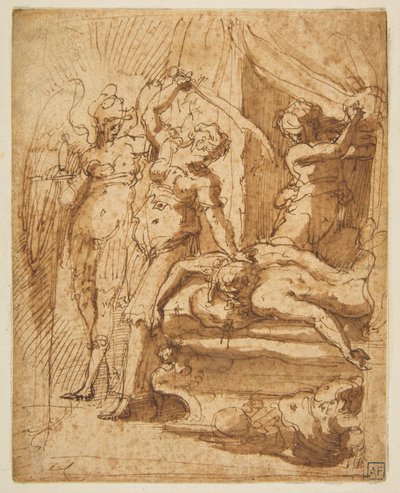 Judyta ścinająca Holofernesa autorstwa Giorgio Vasari