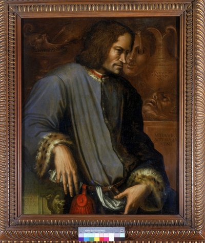 Laurent de Medicis autorstwa Giorgio Vasari