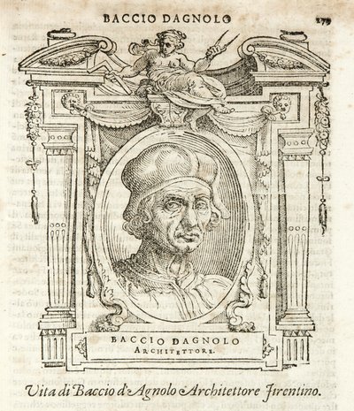 Mediolan, Biblioteca Braidense, Vite de piv excellent, Giorgio Vasari 1568, 38 Giuliano di Baccio d