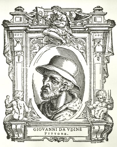 Portret Giovanniego da Udine autorstwa Giorgio Vasari