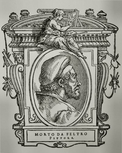 Portret Morto da Feltre autorstwa Giorgio Vasari
