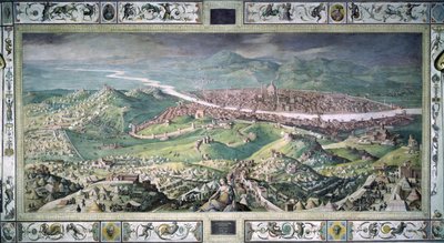 Oblężenie Florencji autorstwa Giorgio Vasari