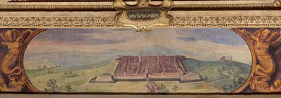 Widok Scarperii, 1557-1558 autorstwa Giorgio Vasari