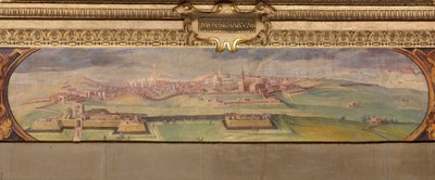 Widok Sieny, 1557-1558 autorstwa Giorgio Vasari