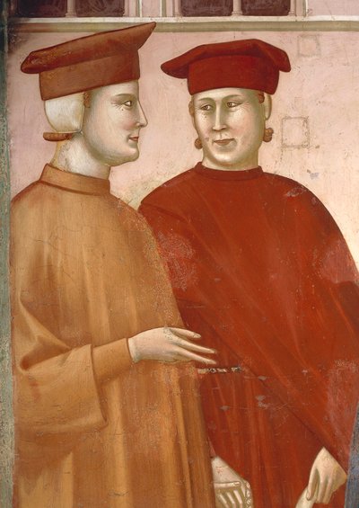 Włochy, Region Umbria, Asyż, Bazylika św. Franciszka z Asyżu autorstwa Giotto (c.1266 1337)