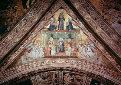Alegoria posłuszeństwa (Fresco autorstwa Giotto (c.1266 1337)