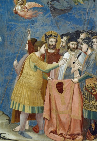 Ukrzyżowanie, fragment życia i męki Chrystusa, Giotto autorstwa Giotto (c.1266 1337)