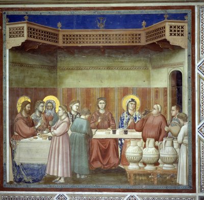 Ślub Kana autorstwa Giotto (c.1266 1337)