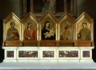 Nieznany obraz autorstwa Giotto di Bondone