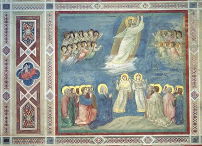 Wniebowstąpienie, ok.1305 autorstwa Giotto di Bondone
