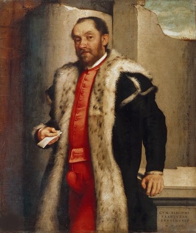 Portret Antonio Navagero, 1565. autorstwa Giovan Battista Moroni