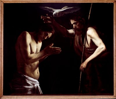 Chrzest Jezusa (malarstwo) autorstwa Giovanni Battista Caracciolo