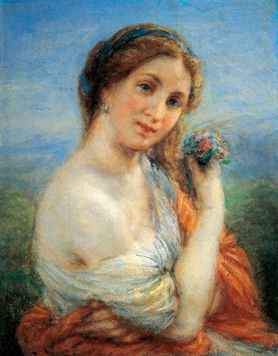 Flora, autorstwa Giovanniego Carnovali, znanego jako Piccio (1804-1874) autorstwa Giovanni Carnovali
