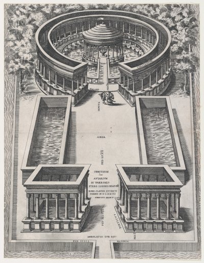 Lustro rzymskiej świetności: Ornithon Sive Aviarum, 1581., 1581. autorstwa Giovanni Ambrogio Brambilla
