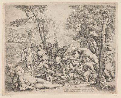 Bachanalia na Andros autorstwa Giovanni Andrea Podesta