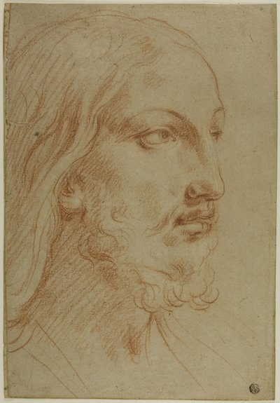 Głowa Chrystusa autorstwa Giovanni Andrea Sirani