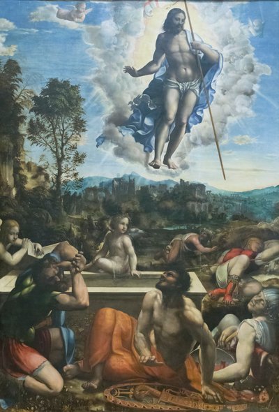 Zmartwychwstanie Chrystusa autorstwa Giovanni Antonio Bazzi Sodoma