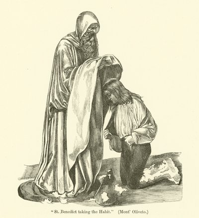 Św. Benedykt przyzwyczajający się autorstwa Giovanni Antonio Bazzi Sodoma