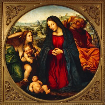 Święta Rodzina, Giovanni Antonio Bazzi, znany jako Sodoma (1477-1549) autorstwa Giovanni Antonio Bazzi Sodoma