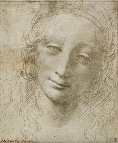 Głowa kobiety autorstwa Giovanni Antonio Boltraffio