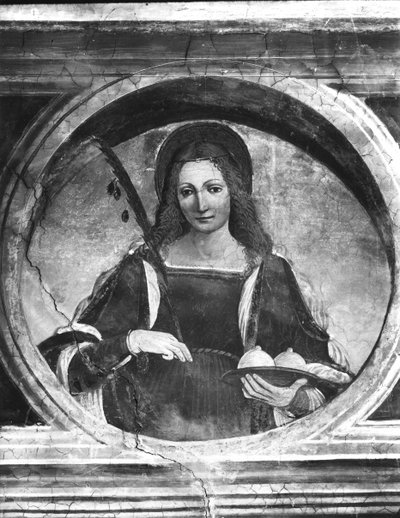 Św. Agata autorstwa Giovanni Antonio Boltraffio