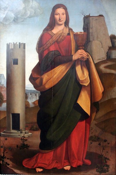 Barbara autorstwa Giovanni Antonio Boltraffio