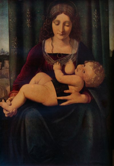 Dziewica z Dzieciątkiem, c1493-9 autorstwa Giovanni Antonio Boltraffio