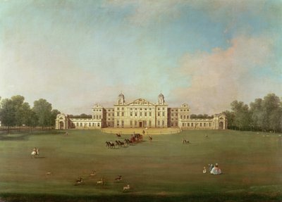 Badminton House, Gloucestershire autorstwa Giovanni Antonio Canal