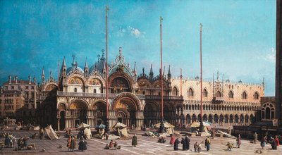 San Marco i Pałac Dożów, Wenecja, autorstwa Giovanni Antonio Canal