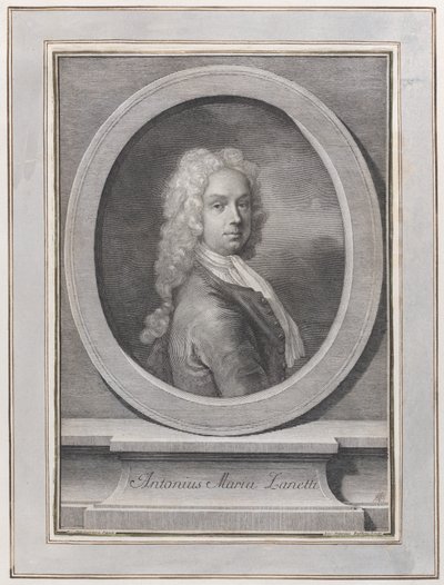 Portret Antona Marii Zanettiego Starszego, ca. 1725. autorstwa Giovanni Antonio Faldoni