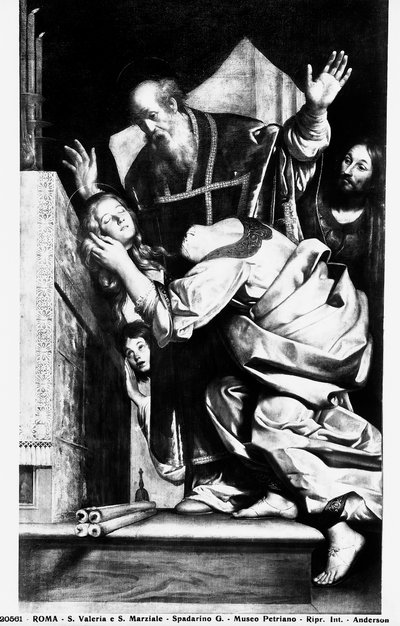 Św. Waleria i Św. Martial autorstwa Giovanni Antonio Galli