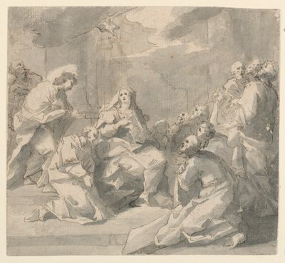 Zielone Świątki autorstwa Giovanni Antonio Pellegrini