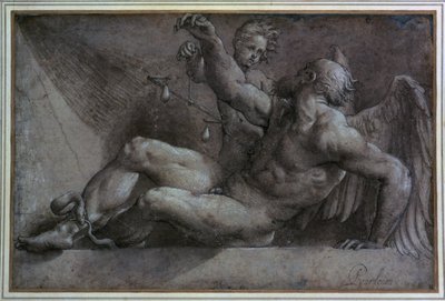Alegoria czasu autorstwa Giovanni Antonio Pordenone