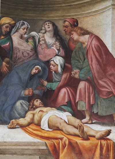 Osadzanie, detal 2562706 autorstwa Giovanni Antonio Pordenone