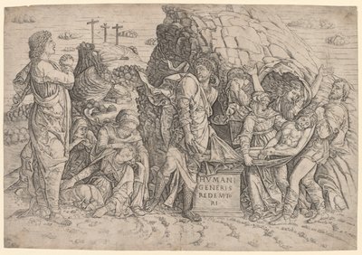 złożenie do grobu, ok. 1509. autorstwa Giovanni Antonio da Brescia