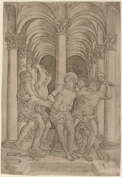 Biczowanie autorstwa Giovanni Antonio da Brescia