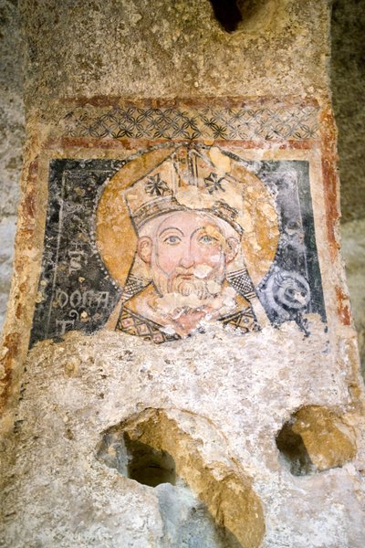 Fresk, Skalisty kościół, Convicinio di Sant