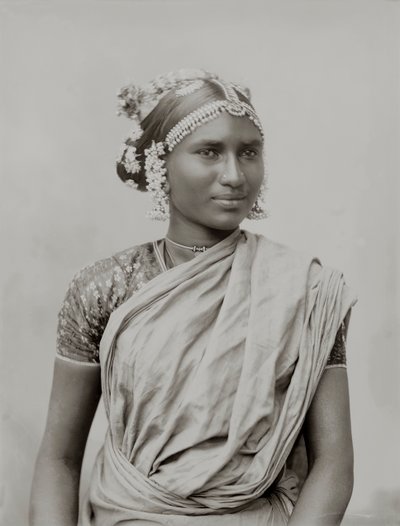 Portret kobiety z Indii, Florencja autorstwa Phillipe de Marlier