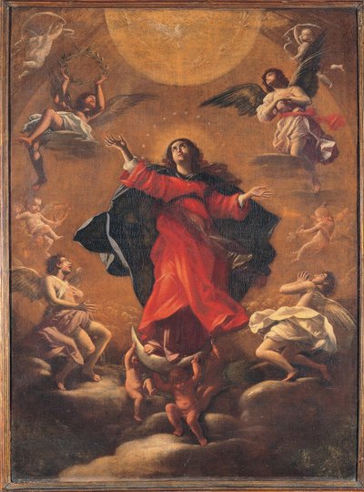 Madonna w chwale autorstwa Giovanni Baglione