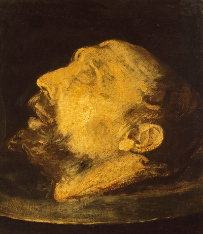 Głowa św. Jana Chrzciciela na płaskowyżu autorstwa Giovanni Battista (1567 1633) Crespi