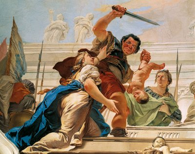 Wyrok Salomona autorstwa Giovanni Battista Tiepolo