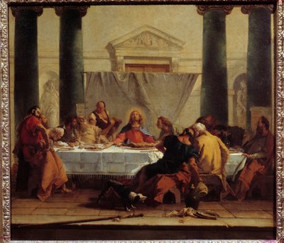 Das Abendmahl von Giovanni Battista Tiepolo