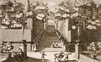 Wspaniałe schody w Villa d