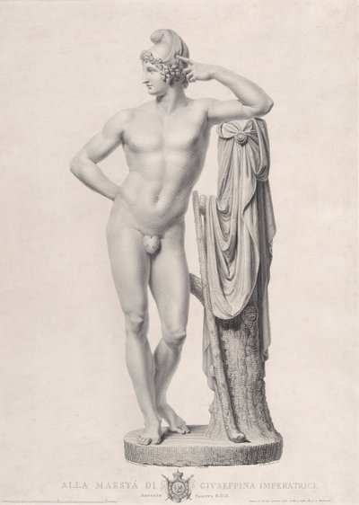 Paryż oparty na pniu, 1817. autorstwa Giovanni Battista Balestra