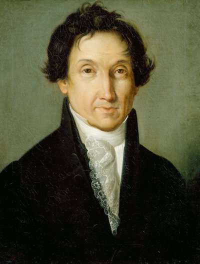 Autoportret – Giovanni Battista Borghesi (1790-1846) autorstwa Giovanni Battista Borghesi