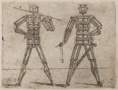 Z „Bizzarie di different Figures” autorstwa Giovanni Battista Bracelli